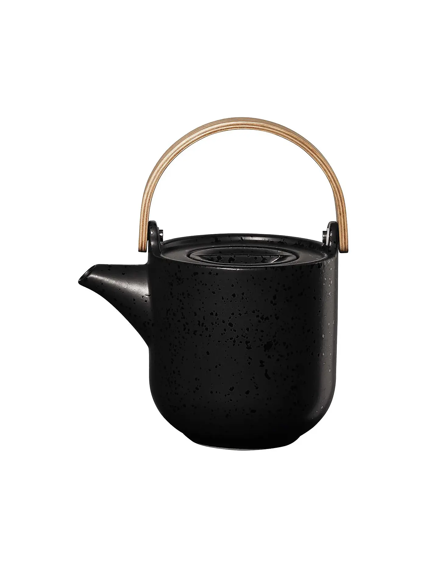 ASA SELECTION | Teekanne mit Holzgriff Coppa 0,6l  Kuro/Schwarz | 